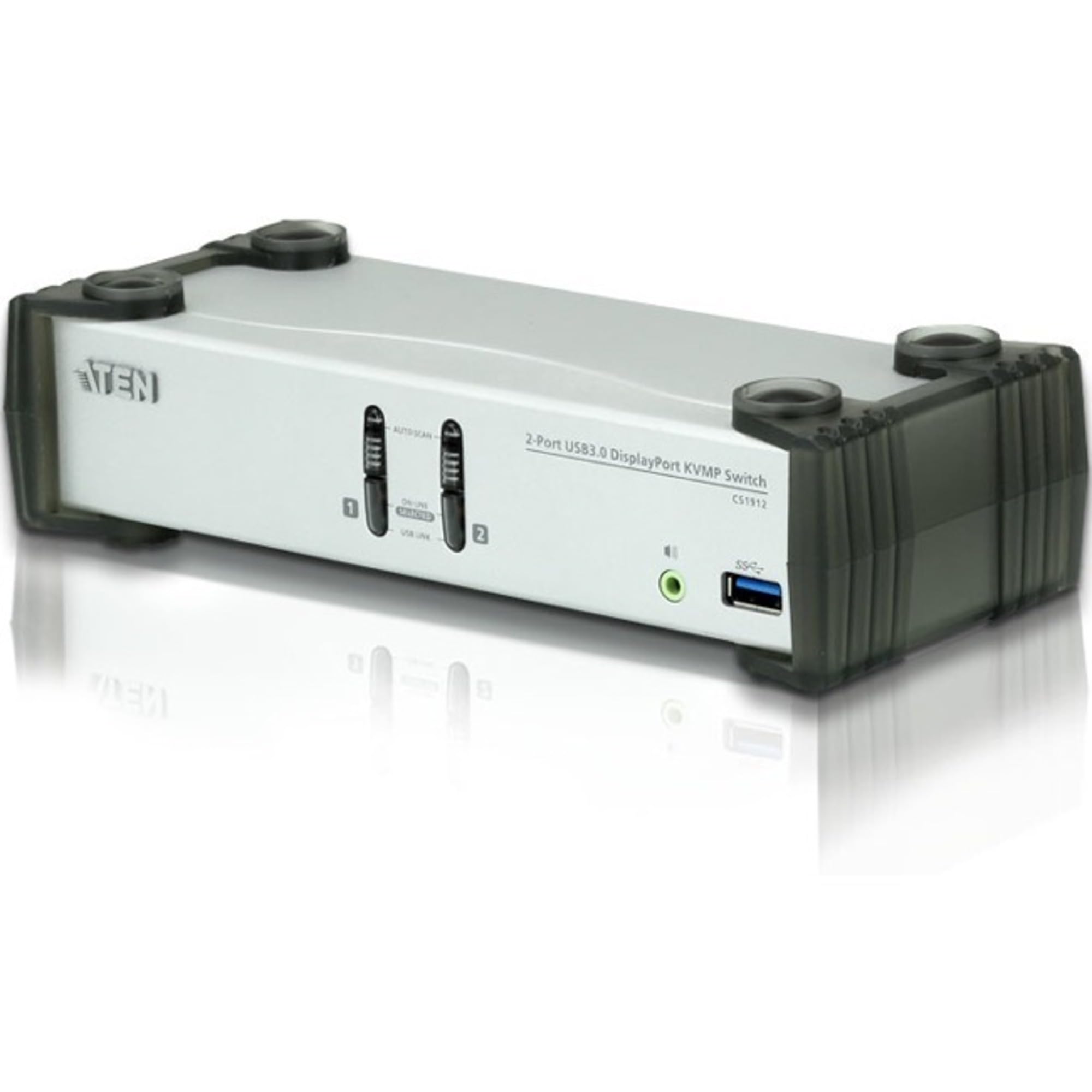 2-Port Usb 3.0 Dispalyport Kvmp Switch Support Up To 3840X2160 30Hz