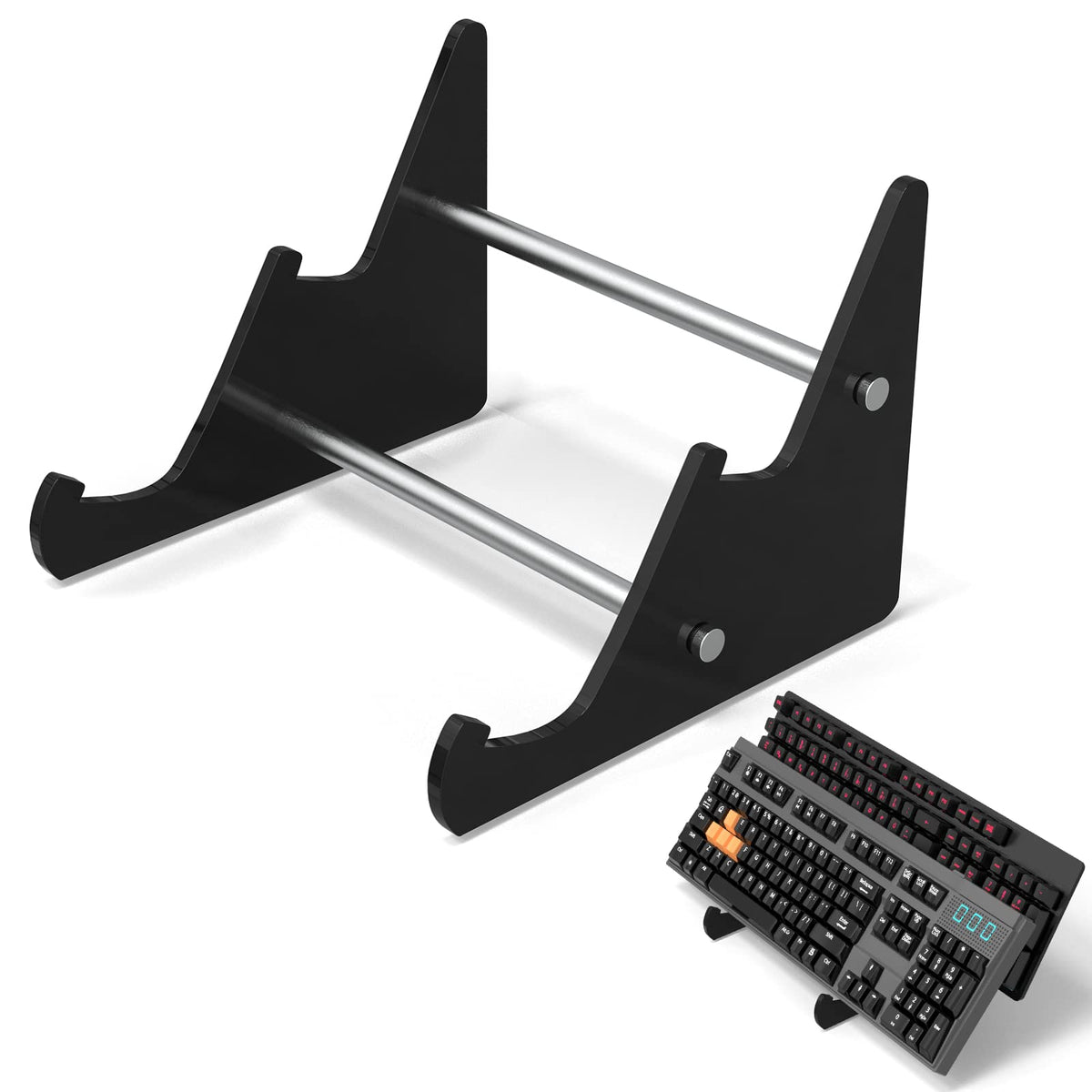 Modifying Keyboard Stand Yimagujrx Runjrx Keyboard Stands 2 Tier, Mechanical Keyboard Acrylic D ...