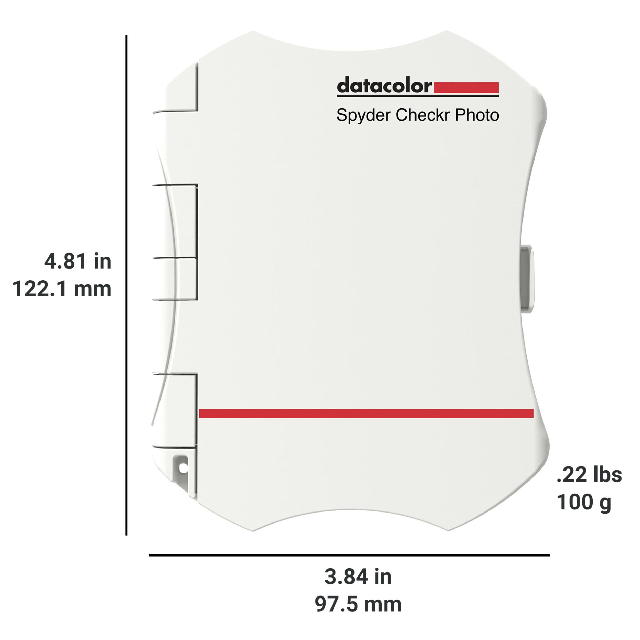 Datacolor Spyder Checkr Photo For Color Accuracy & Consistency, Portable Color Matching Tool With Ergonomic Case, 62 Color Targe