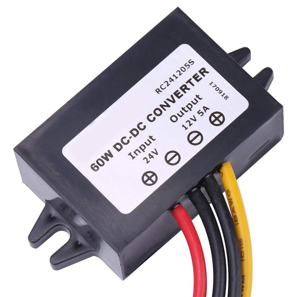 Dc Dc Step Down Converter, 24Vdc To 12Vdc High Power Step Down Voltage Regulator, Mini Power Converter Module For Car Vehicles,