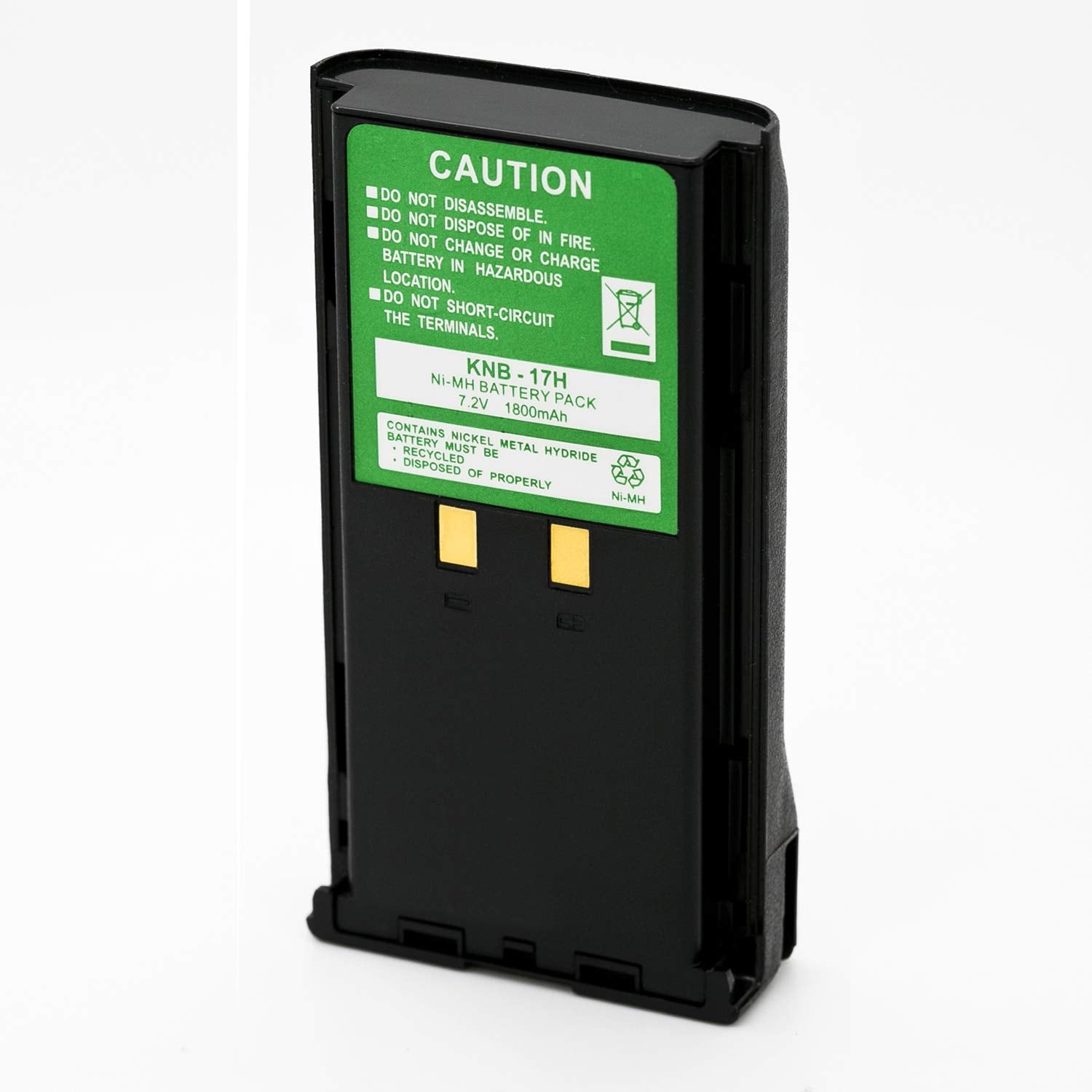 Expertpower� 7.2V 1800Mah Nimh Two Way Radio Battery For Kenwood Knb 17 Knb 16 Knb 21 Tk 190 Tk 280 Tk 380 Tk 290