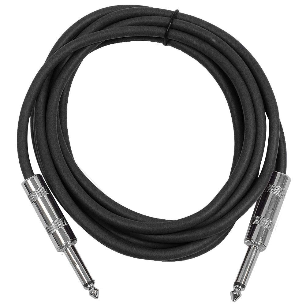 Seismic Audio Speakers Guitar Cables, Ts     Guitar Cables, 10 Feet, Black Colored, Pack Of 8