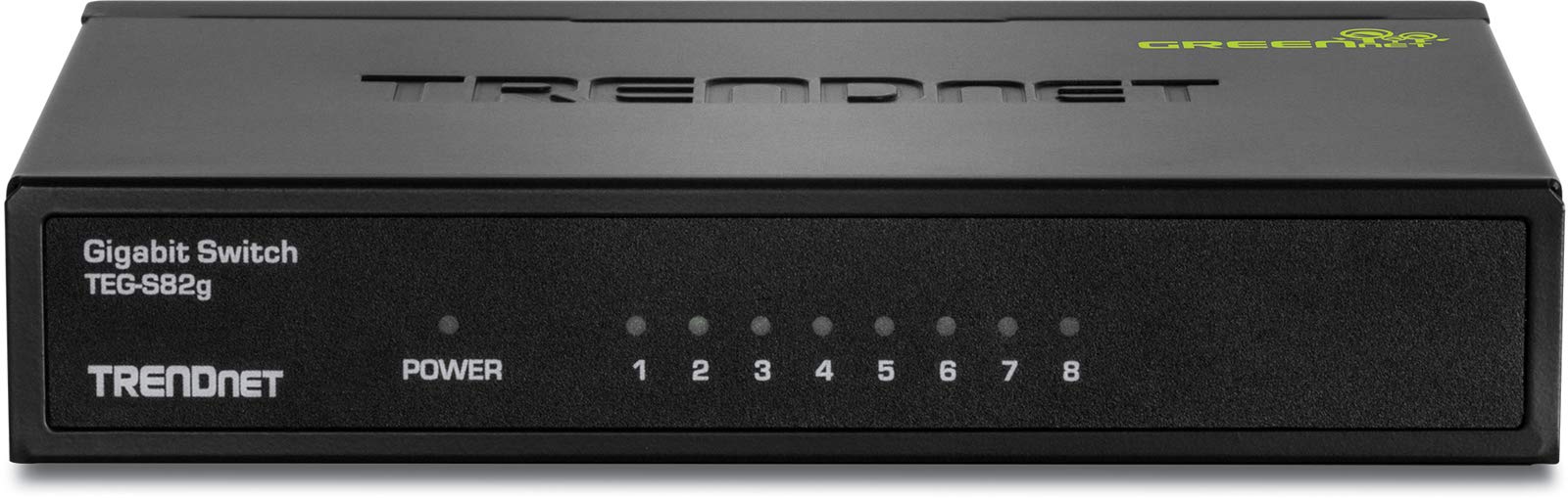Trendnet 8 Port Gigabit Greennet Switch, Ethernet Network Switch, 8 X 10 100 1000 Mbps Gigabit Ethernet Ports, 16 Gbps Switching