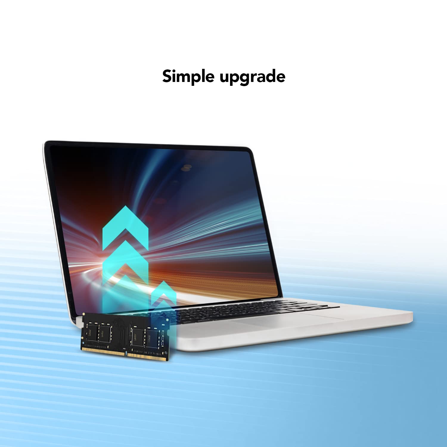 Lexar 16Gb Single Ddr4 Sodimm Ram 3200Mt/S Cl22 260 Pin Laptop Memory, Black (Ld4As016G B3200Gsst)