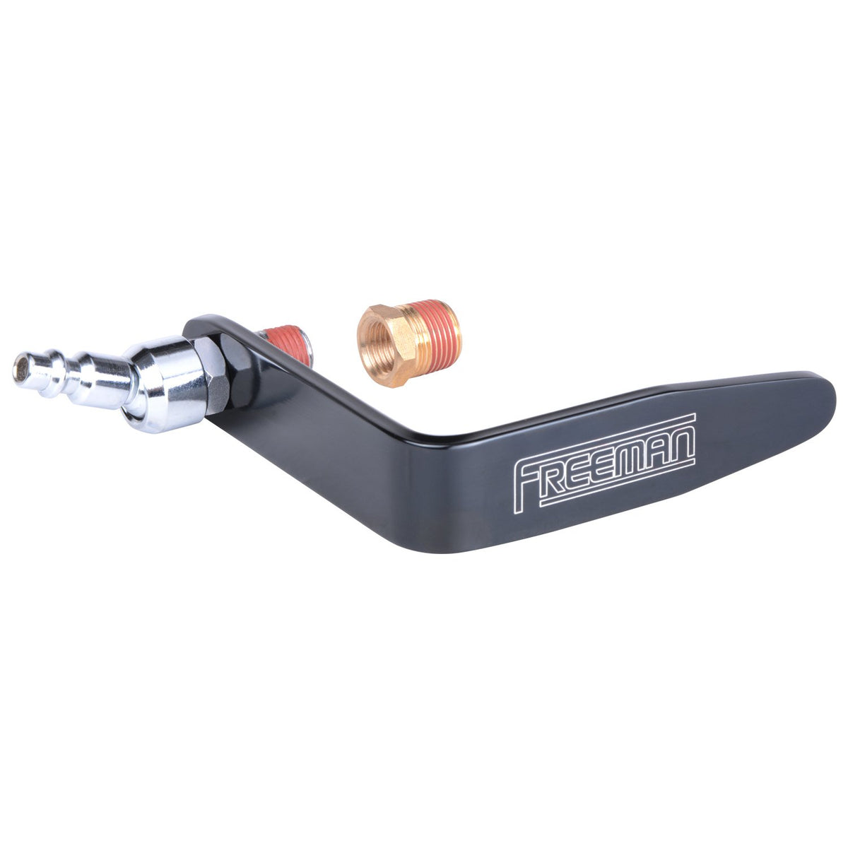 Freeman Plthswvb 1 3/4'' Aluminum Pneumatic Tool Rafter Hook With 1/4'' Industrial Swivel Fitting And Brass Bushing