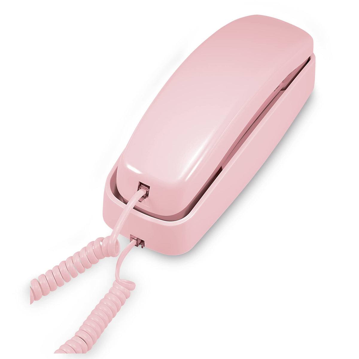 At&T Trimline 210 Corded Home Phone, No Ac Power Required, Improved Easy Wall Mount, Lighted Big Button Keypad, 13 Speeddial Key