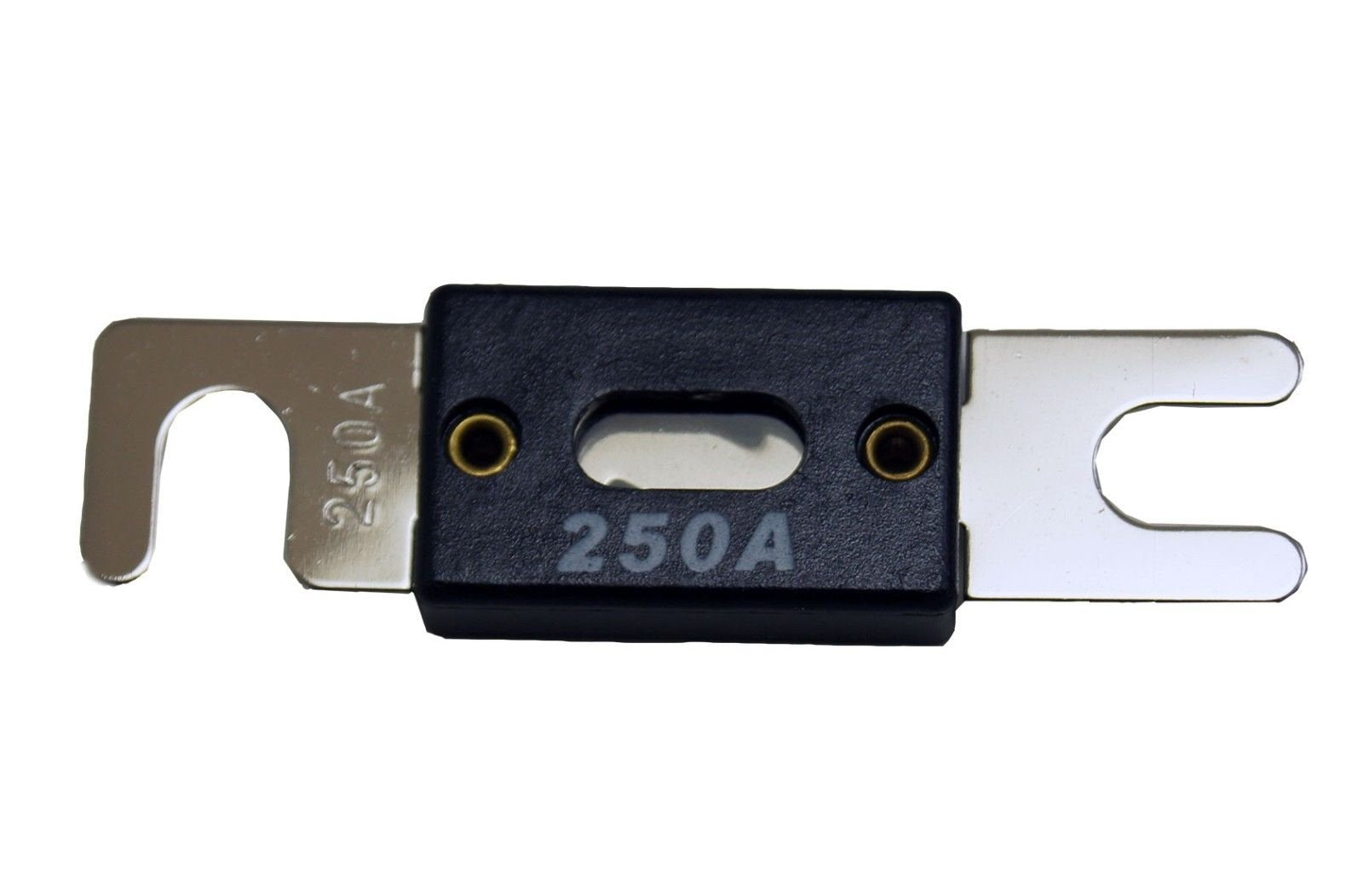 Voodoo 250 Amp Anl Fuse Gold Holder Car Audio 1/0 Gauge No Terminals Needed