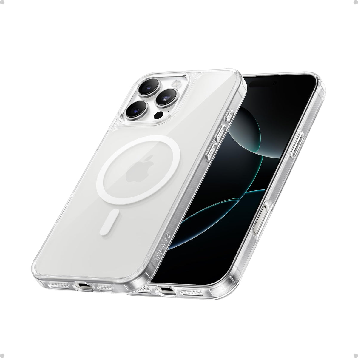 Anker Maggo Clear Magnetic Phone Case For Iphone 16 Pro Max, Ultra Slim And Durable Protective Cover, Iphone Case Compatible Wit