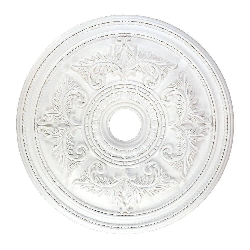Livex Lighting 8210-03 Ceiling Medallion, White, 0.1 x 0.1 x 1.5