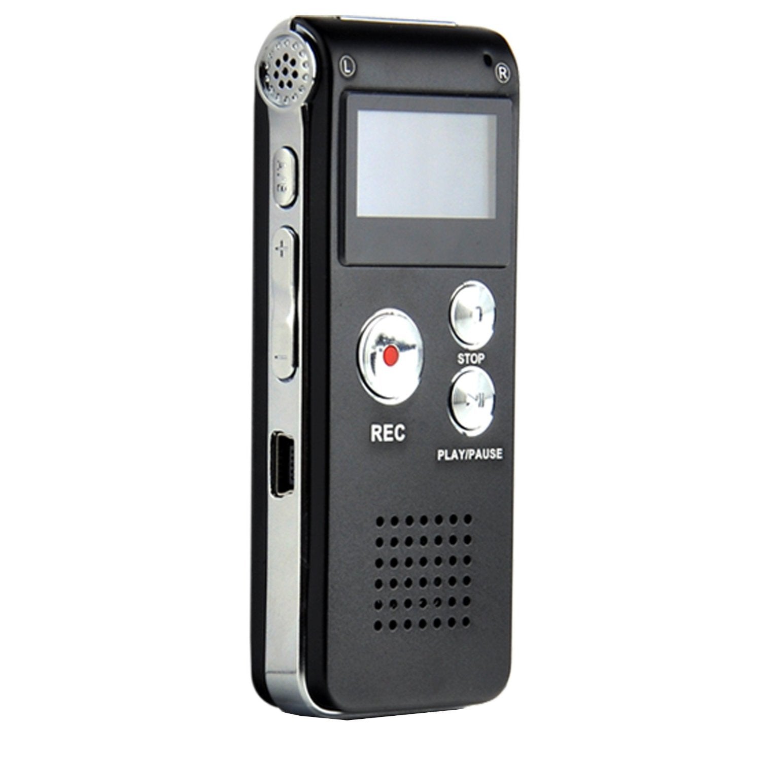 Aketek Multifunctional Rechargeable 8G 8Gb 650Hr Digital Audio Voice Recorder Dictaphone Mp3 Player Fm (12)
