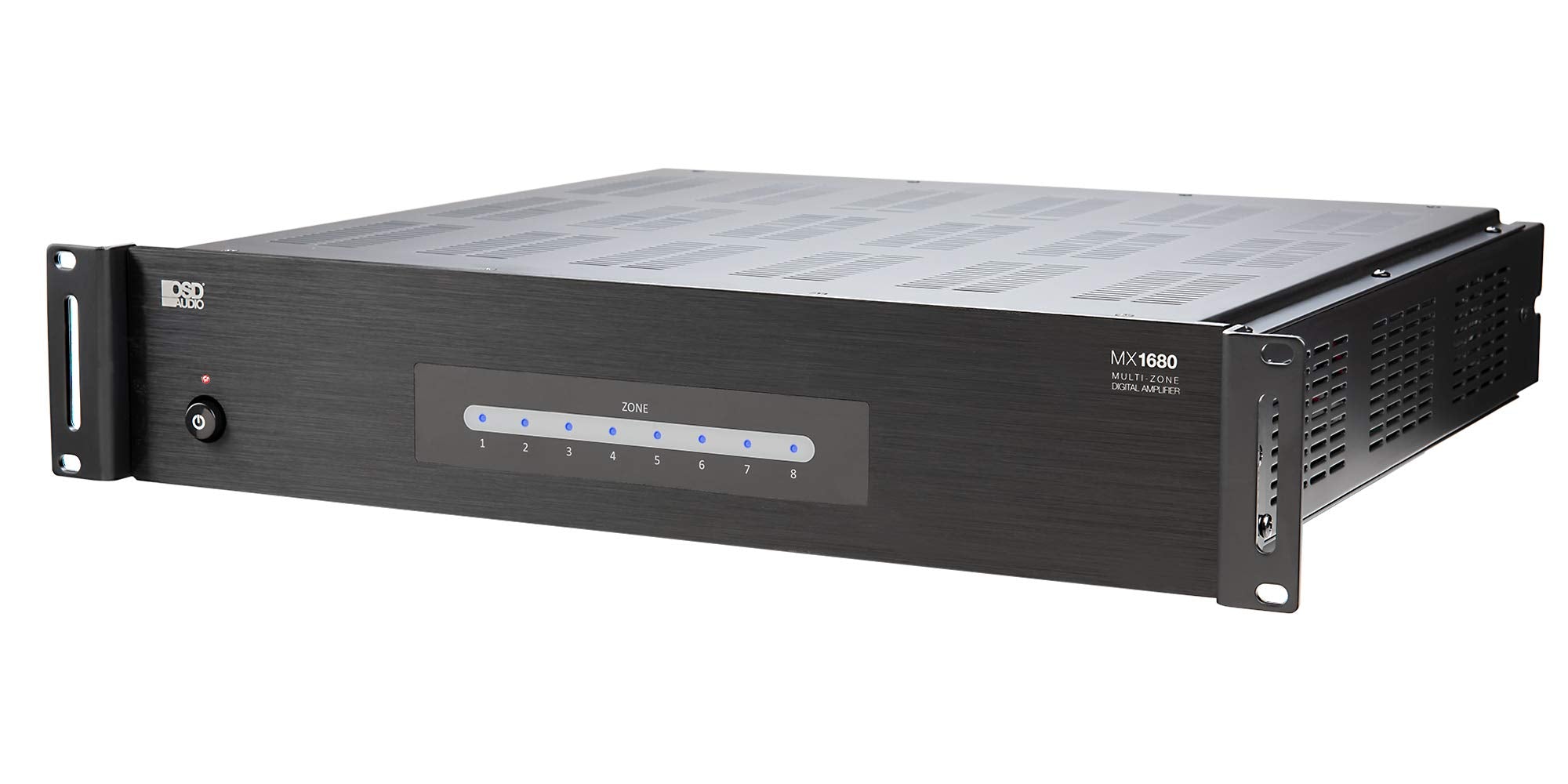 Osd Audio 8 Zone 16 Channel Digital Amplifier, 80W/Channel, Distributed Audio & Home Theater   Mx1680