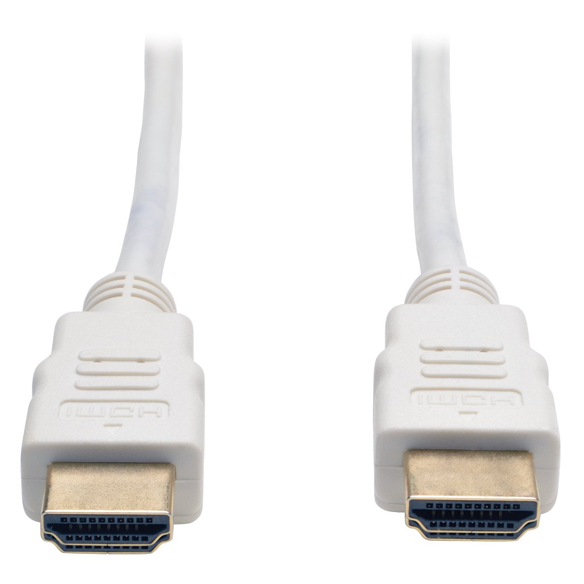 Tripp Lite High Speed HDMI Cable, Ultra HD 4K x 2K, Digital Video with Audio (M/M), White, 3-ft. (P568-003-WH)