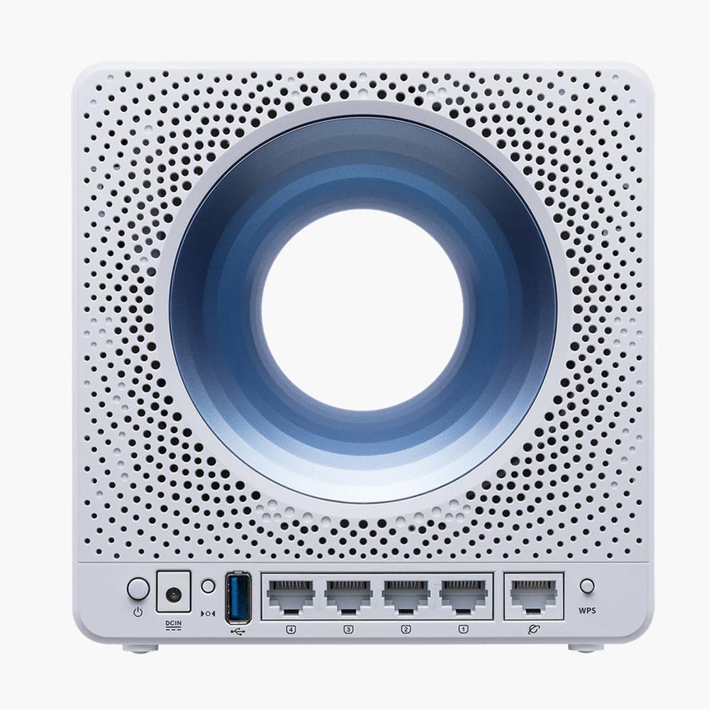 Asus Ac2600 Wifi Router (Blue Cave)   Dual Band Gigabit Wireless Router, Featuring Intel Wifi Technology, Works With Alexa, Aime