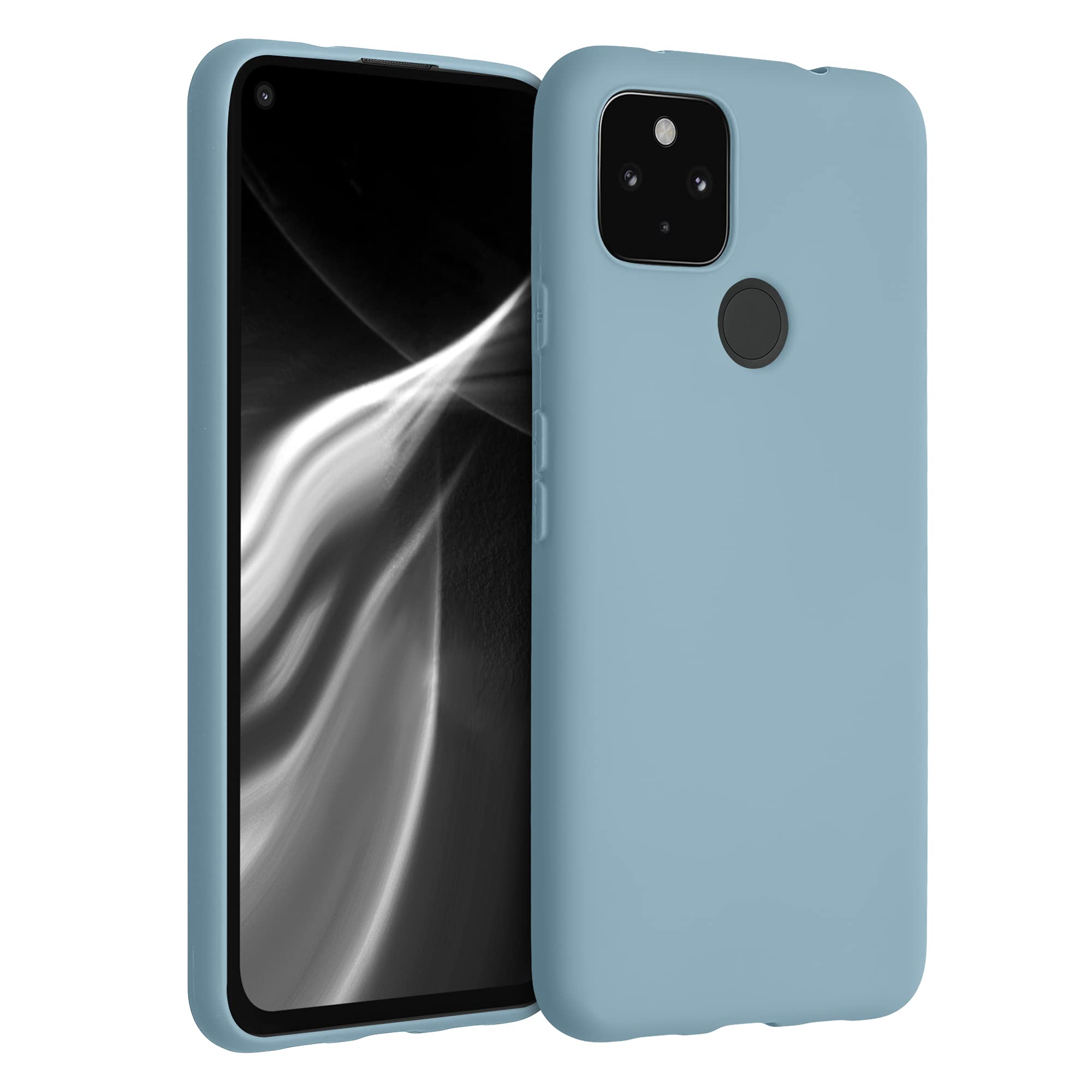 Kwmobile Case Compatible With Google Pixel 4A 5G Case   Soft Slim Protective Tpu Silicone Cover   Black