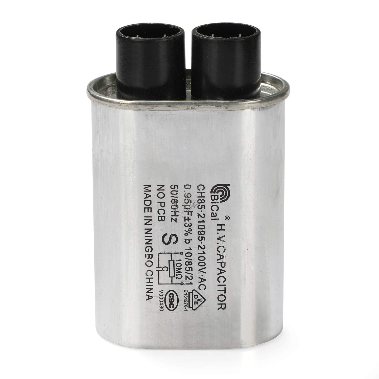 Bluenathxrpr 0.95 Mfd Uf Microwave Capacitor Compatible For Ge Wb27X10968 And Others