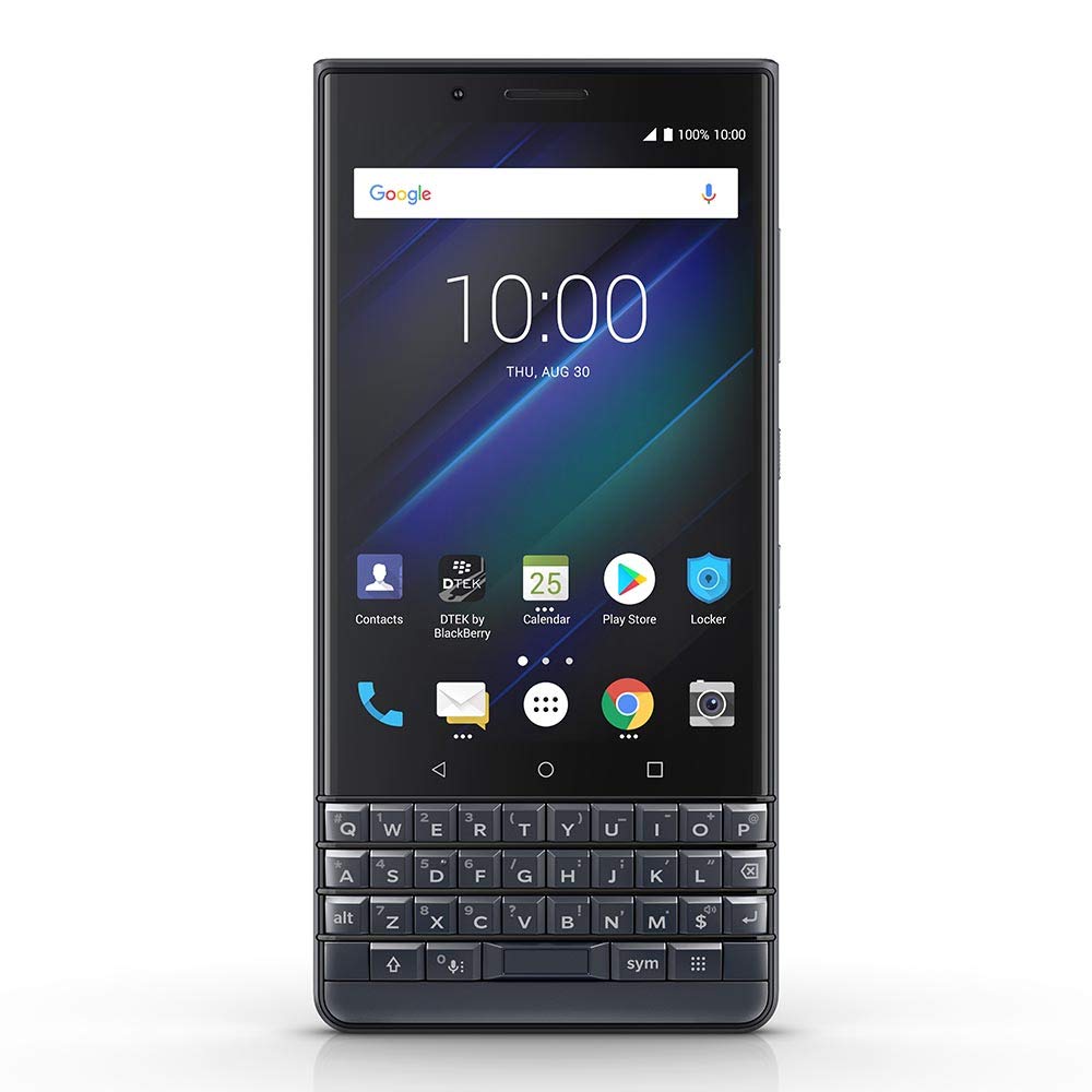 BlackBerry KEY2 LE GSM Unlocked Android Smartphone, 64GB, 13MP Rear Dual Camera, Android 8.1 Oreo (U.S. Warranty) - Slate