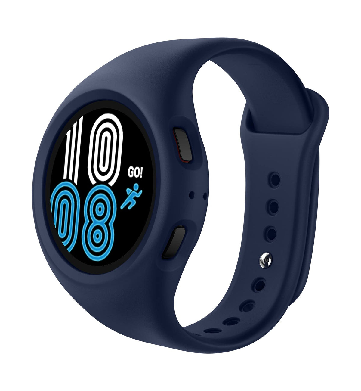 Suritch Band Compatible With Galaxy Watch 4 44Mm/Galaxy Watch 5 44Mm, Soft Silicone Bumper Protective Case With Strap Bands For