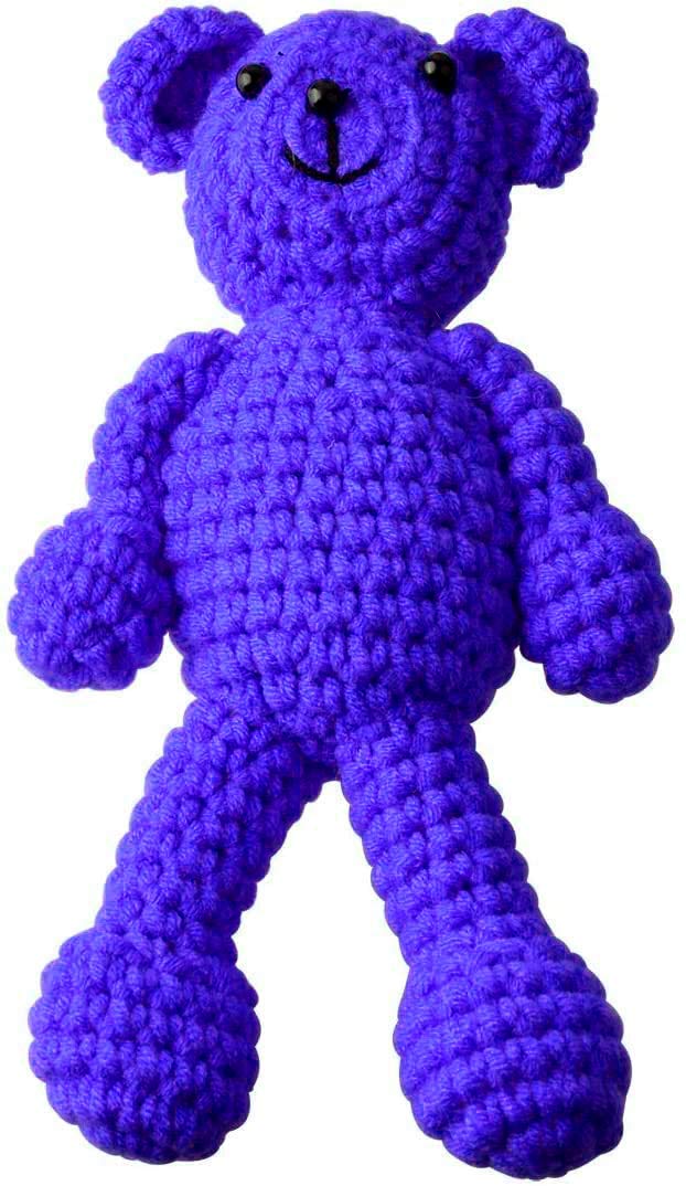 Ecyc Newborns Crochet Beanie With Bear Doll Baby Picture Outfits Photography Bat