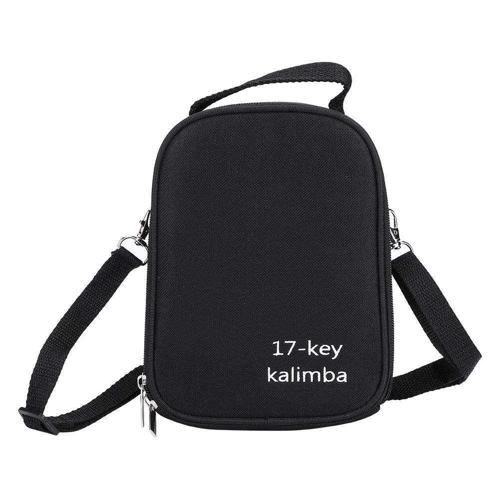Dilwe Kalimba Bag, 17Keys Portable Kalimba Case Thumb Finger Piano Storage Shoulder Bag Handbag Box, Thumb Piano Bag Kalimba Sto