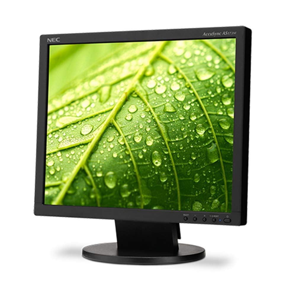 Nec As173M Bk 7 Value Desktop Monitor With Led Backlighting Black