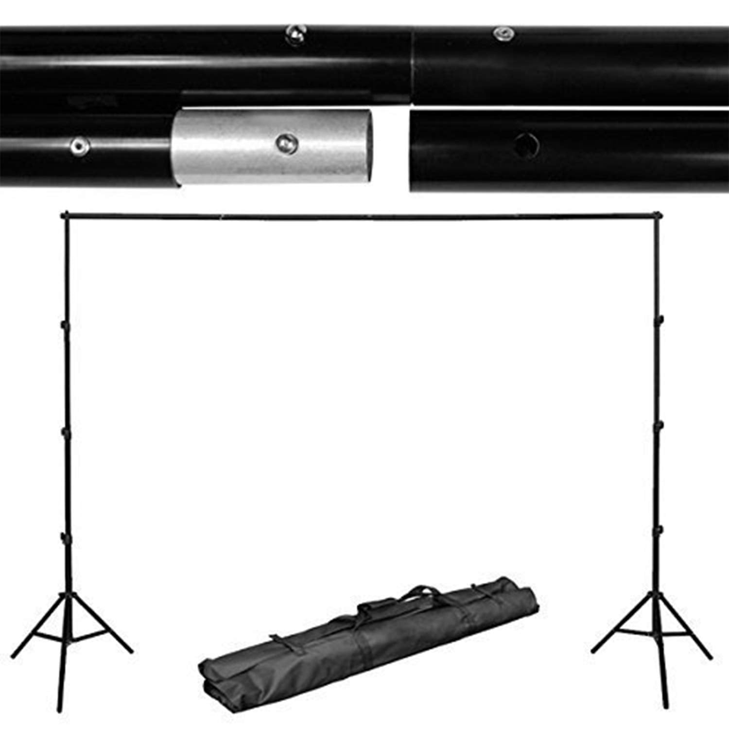 Limostudio Large & Heavy Duty 10 X 9.8 Feet Sturdy Backdrop Stand For Background Screen, Extra Height Large Backdrop Support Sys