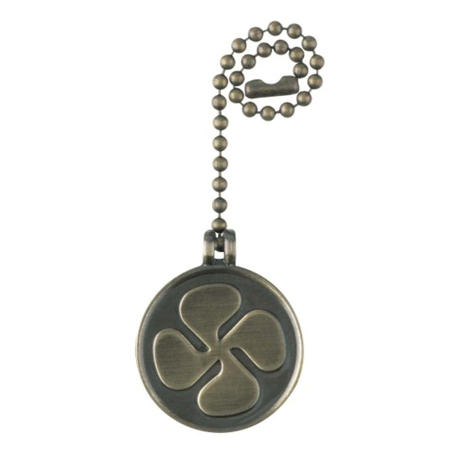 Westinghouse 7722400 Westinghouse Fan Pull Chain With Antique Brass Finish