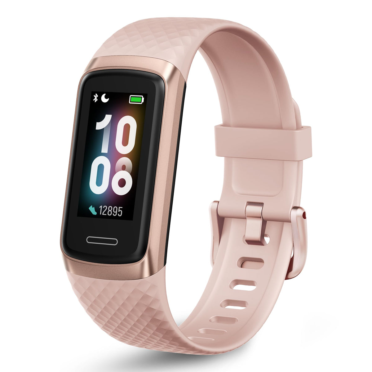 Octandra Active 2 Veryfit Fitness Tracker Heart Rate Spo2 Blood Oxygen Saturation Sleep Monitor Step Counter Pedometer Ip68 Wate