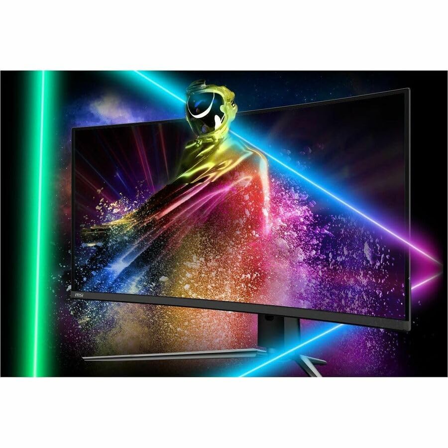 Msi Mpg 321Curx Qd Oled 32 Inch 3840 X 2160 (Uhd) Computer Monitor, 240Hz, Adaptive Synch, Hdmi, Dp Port, Vesa Mountable, Tilt,