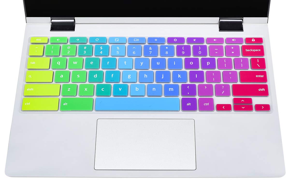 Colorful Keyboard Cover For Lenovo Chromebook Flex 5 5I 13''/ Chromebook Flex 3 11/ Ideapad 3 Chromebook 11.6/ Lenovo Spin X360