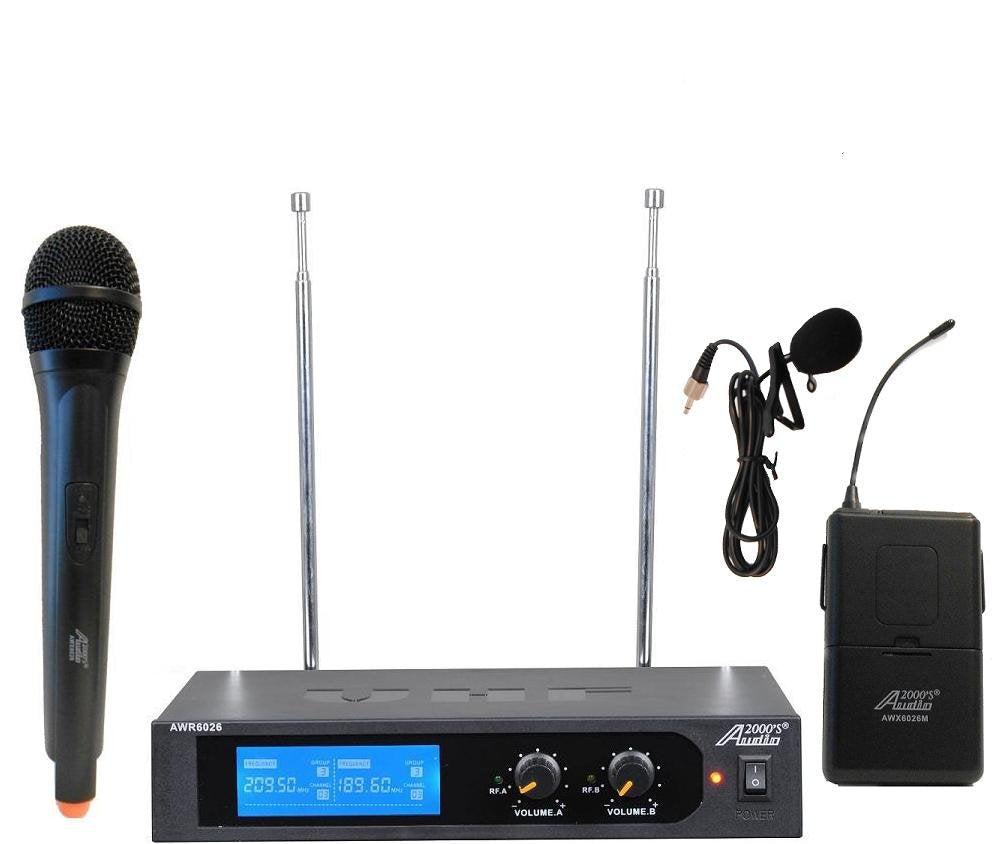 Audio2000S AWM6026L Wireless Microphone System