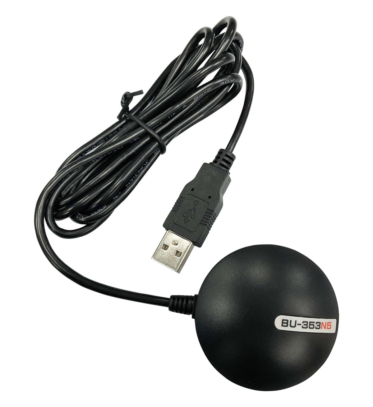 Globalsat Bu 353N5 Usb Gnss Receiver, Black