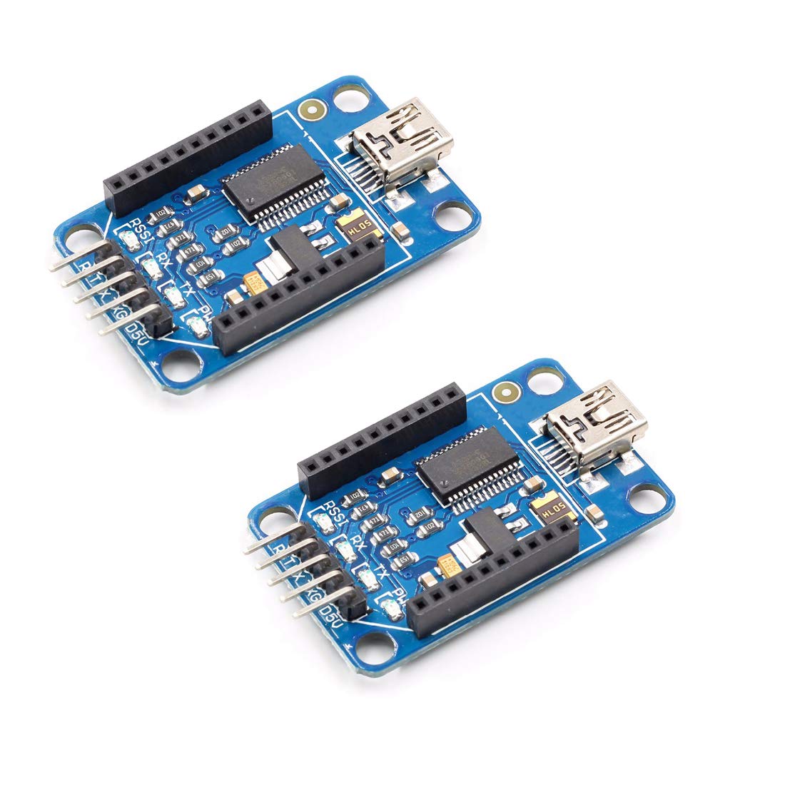 HiLetgo 2pcs Xbee Adapter Xbee USB Adapter FT232RL USB to Serial Adapter for XBEE Arduino