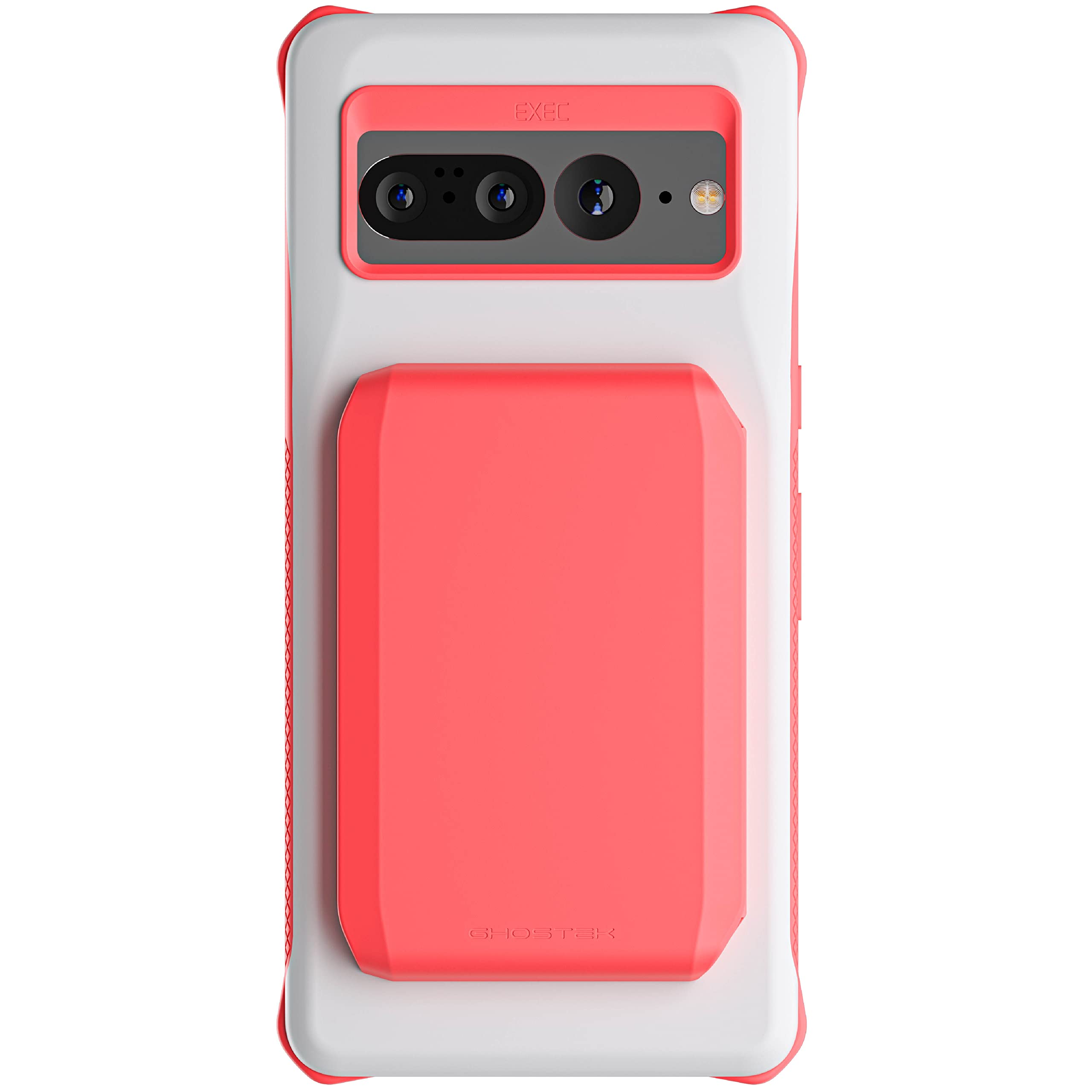 Ghostek EXEC Google Pixel 7 Pro Wallet Case with Detachable Magnetic Credit Card Holder Heavy Duty Drop Protection Supports Wire