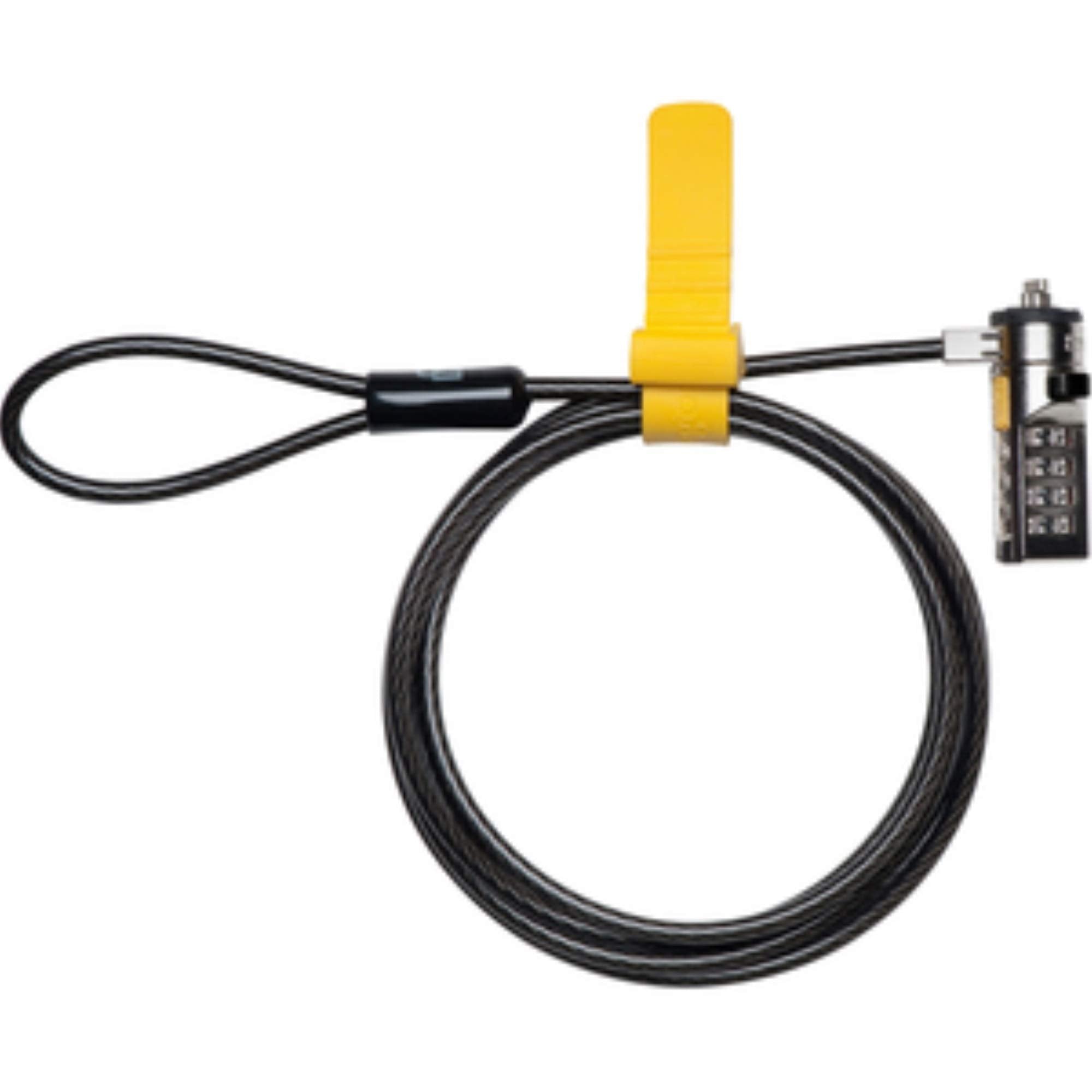 Preset Combination Laptop Lock   Notebook Locking Cable   Silber