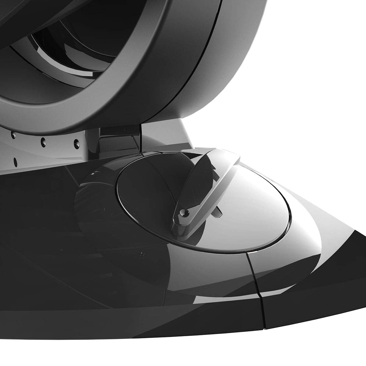 Vornado 5303 Small Whole Room Air Circulator Fan With Base Mounted Controls, 3 Speed Settings, Multi Directional Airflow, Remova