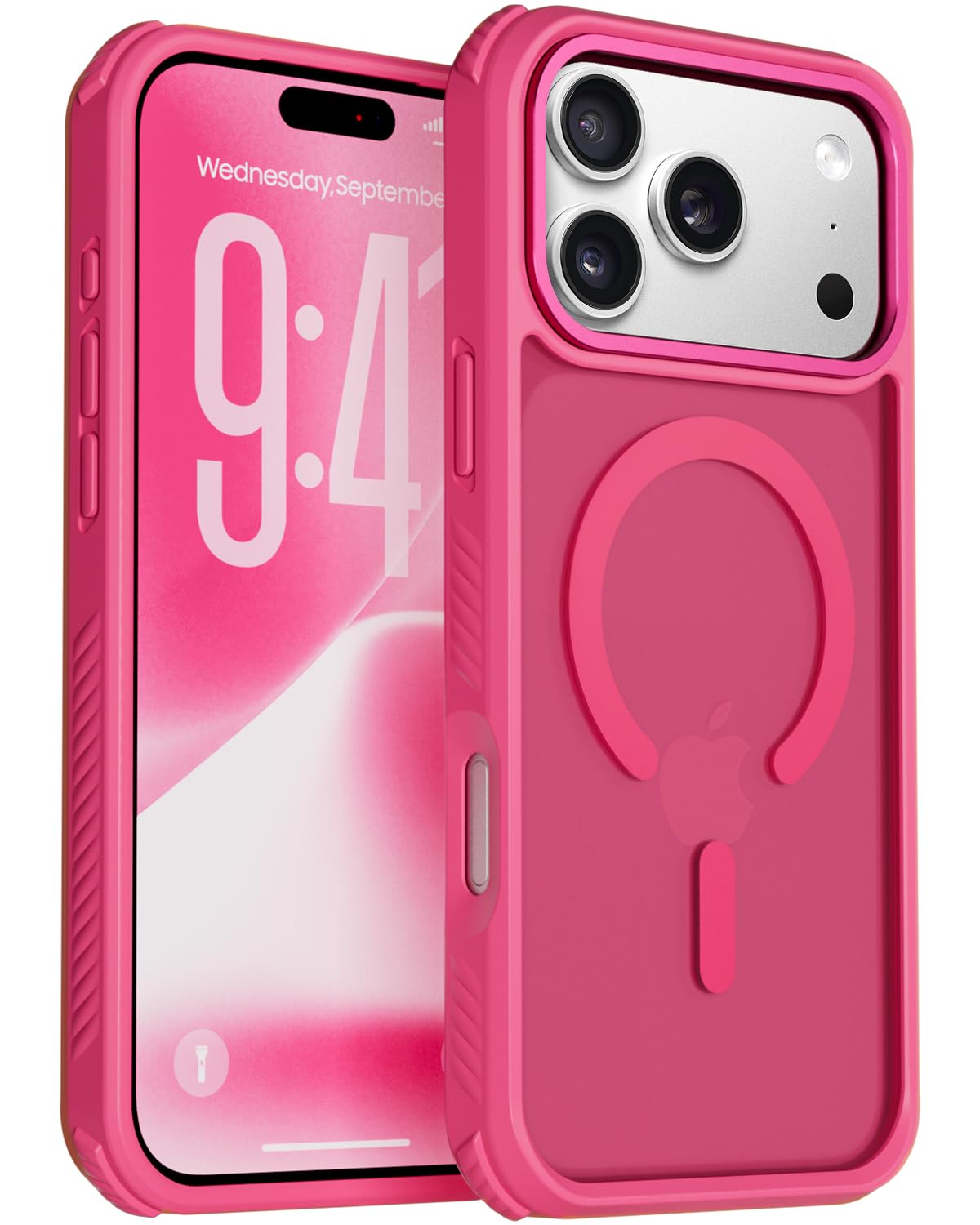 ZOYTONE Magnetic for iPhone 17 Pro Max Case, [Compatible with Magsafe] [Military-Grade Protection] [Translucent Matte] Anti-Scra