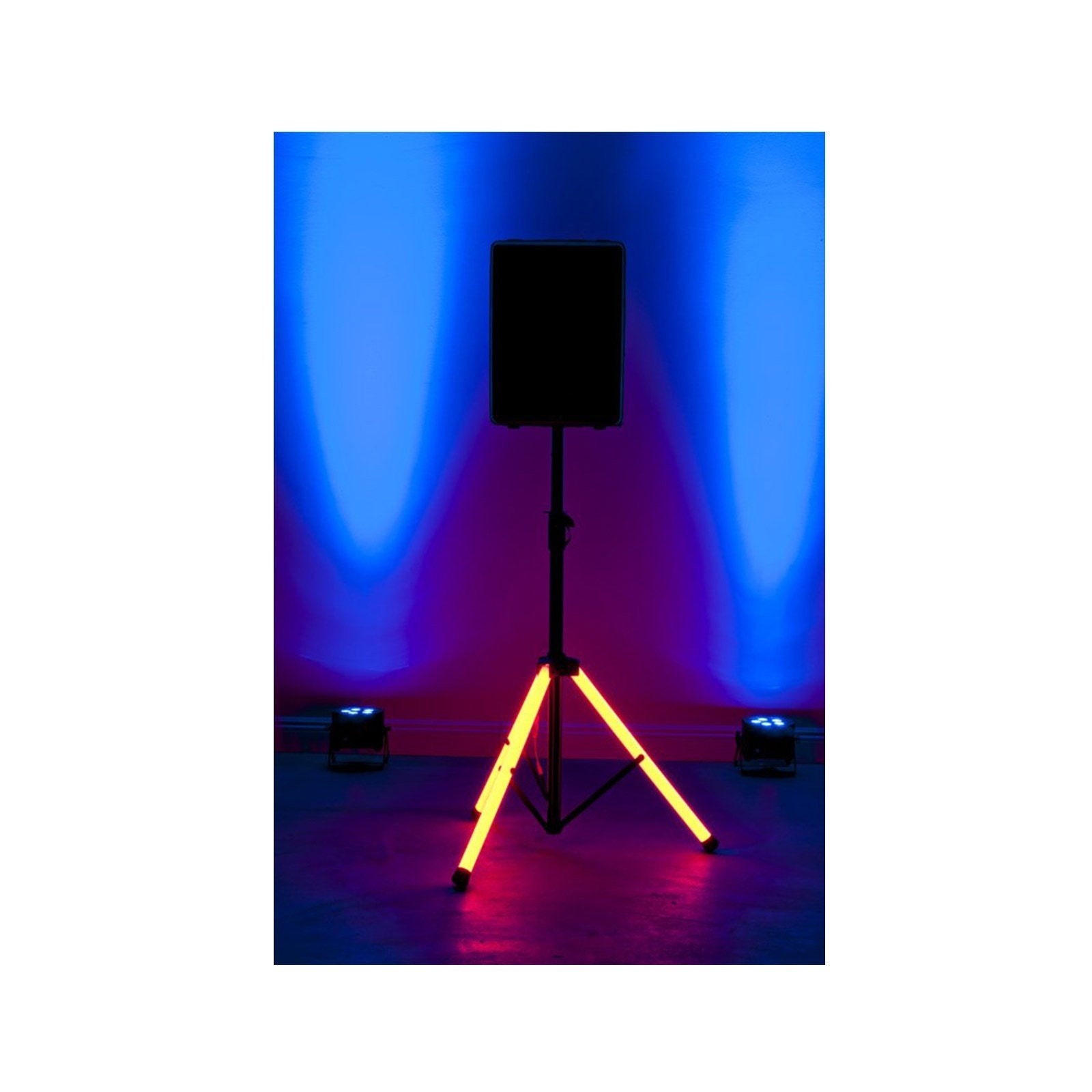 American Audio Color Stand Led Color Changing Tripod Leg Speaker Stand With Remote