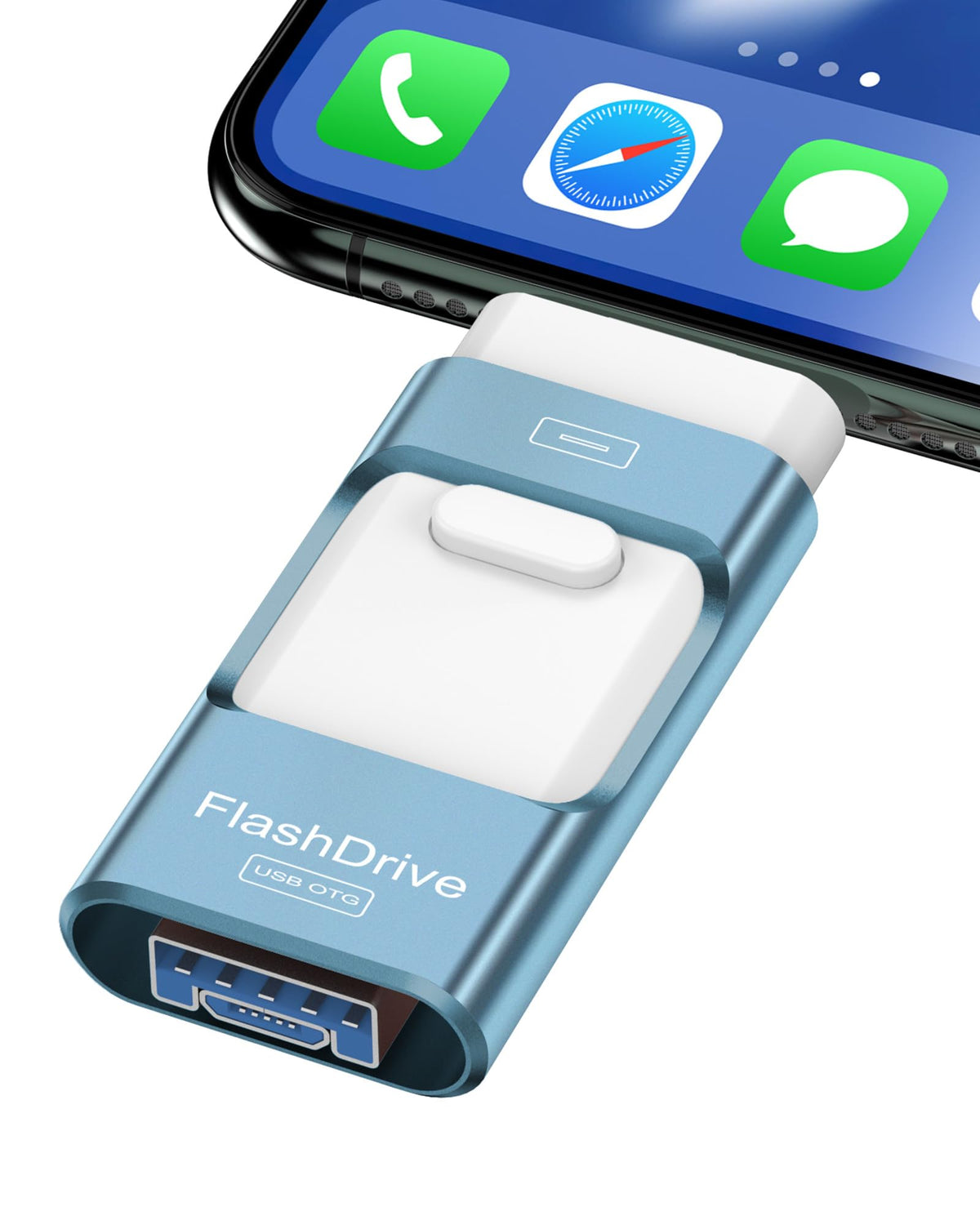 128Gb Flash Drive For Iphone Photo Stick,Thumb Drive Usb Stick High Speed Transfer Usb Drives External Picture Video Storage Mem