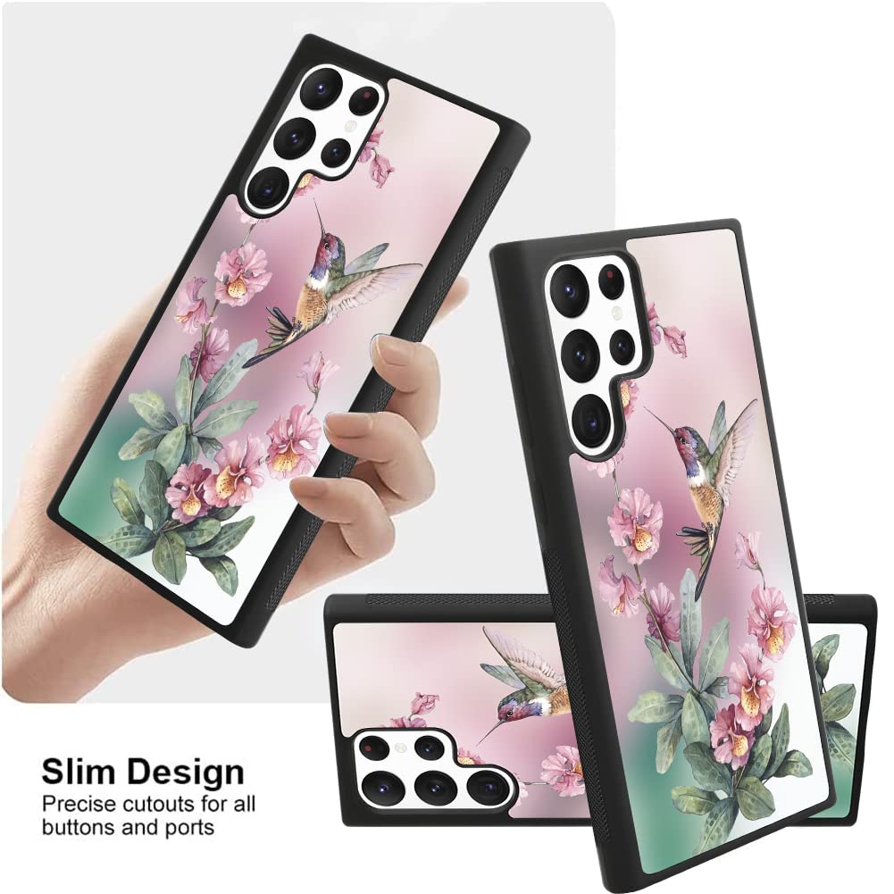 Ook Compatible With Samsung Galaxy S23 Ultra Case,[Built In Screen Protector] Anti Slip Shockproof Protective Case For Samsung G