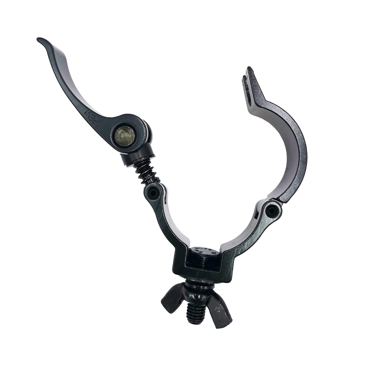 Lighting Clamp 2 Inch Truss Quick Release Mount Heavy Duty 220 Lbs Fit 48 51Mm Od Pipe Truss F34 Black