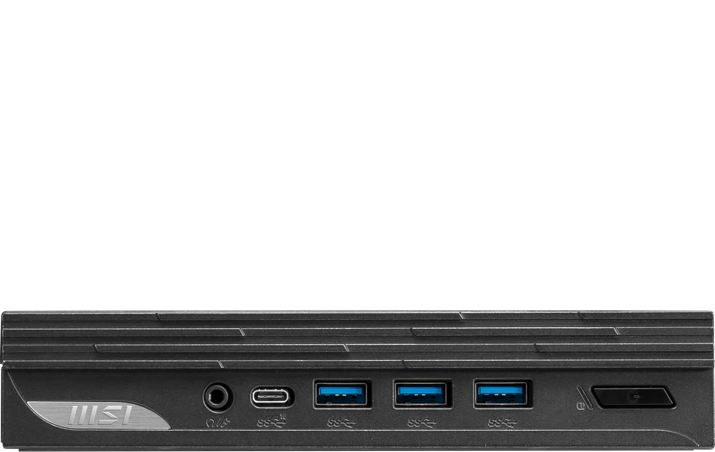 MSI PRO DP10 Desktop: Intel Core i5-1340P, Iris Xe Graphics, 8GB Memory, 1TB SSD, WiFi 6, Windows 11 PRO: 13M-059US