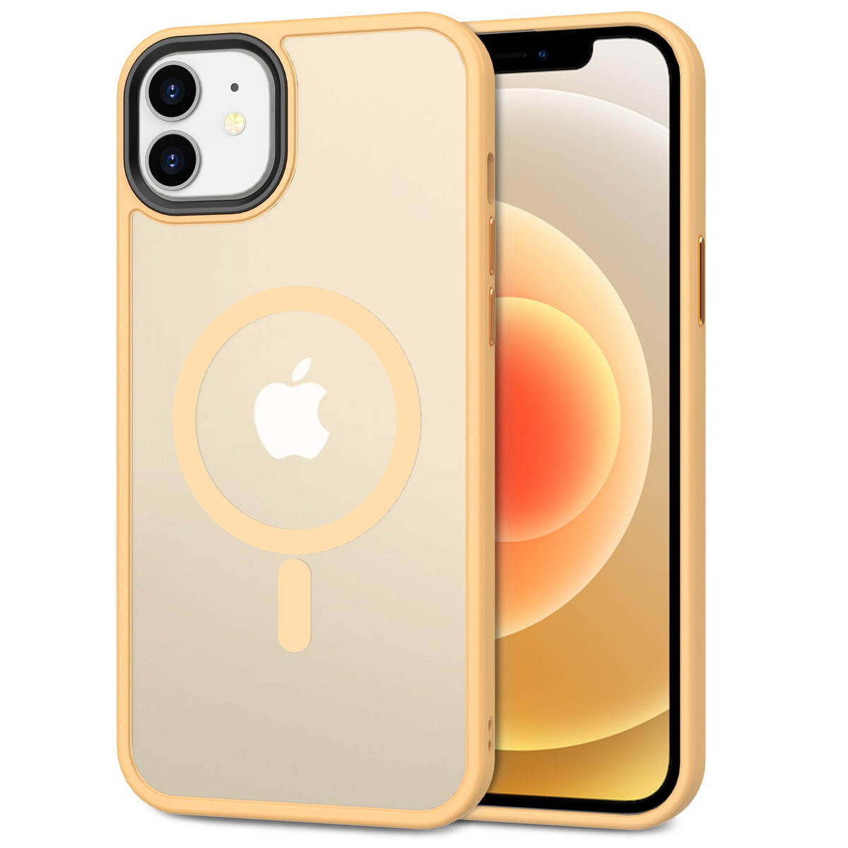 Cacoe Magnetic Case For Iphone 12 & Iphone 12 Pro 2020 6.1 Inch Compatible With Magsafe & Magnetic Car Phone Mount,Anti Fingerpr