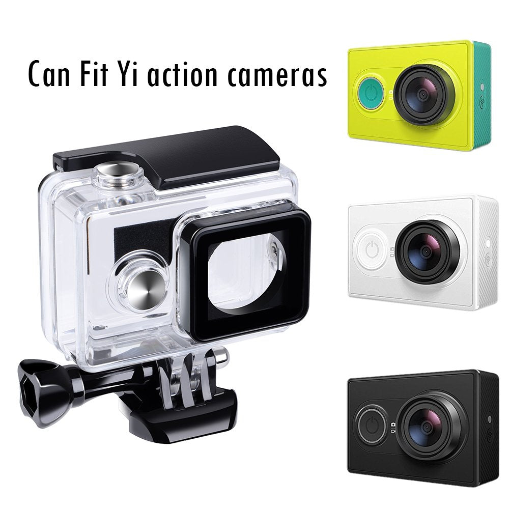 Suptig Waterproof Case Underwater Waterproof Protective Housing For Yi Action Camera Xiaoyi Yi Action Camera Xiaomi Yi Action Ca