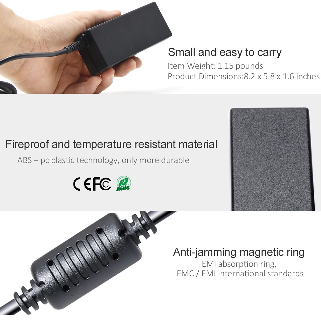 Laptop Charger For Samsung Chromebook 2 3 Xe500C13 Xe501C13 Xe303C12 Xe500C12 Pa 1250 98 303C 500C 503C Xe303C12 A01Us 12V 40W A