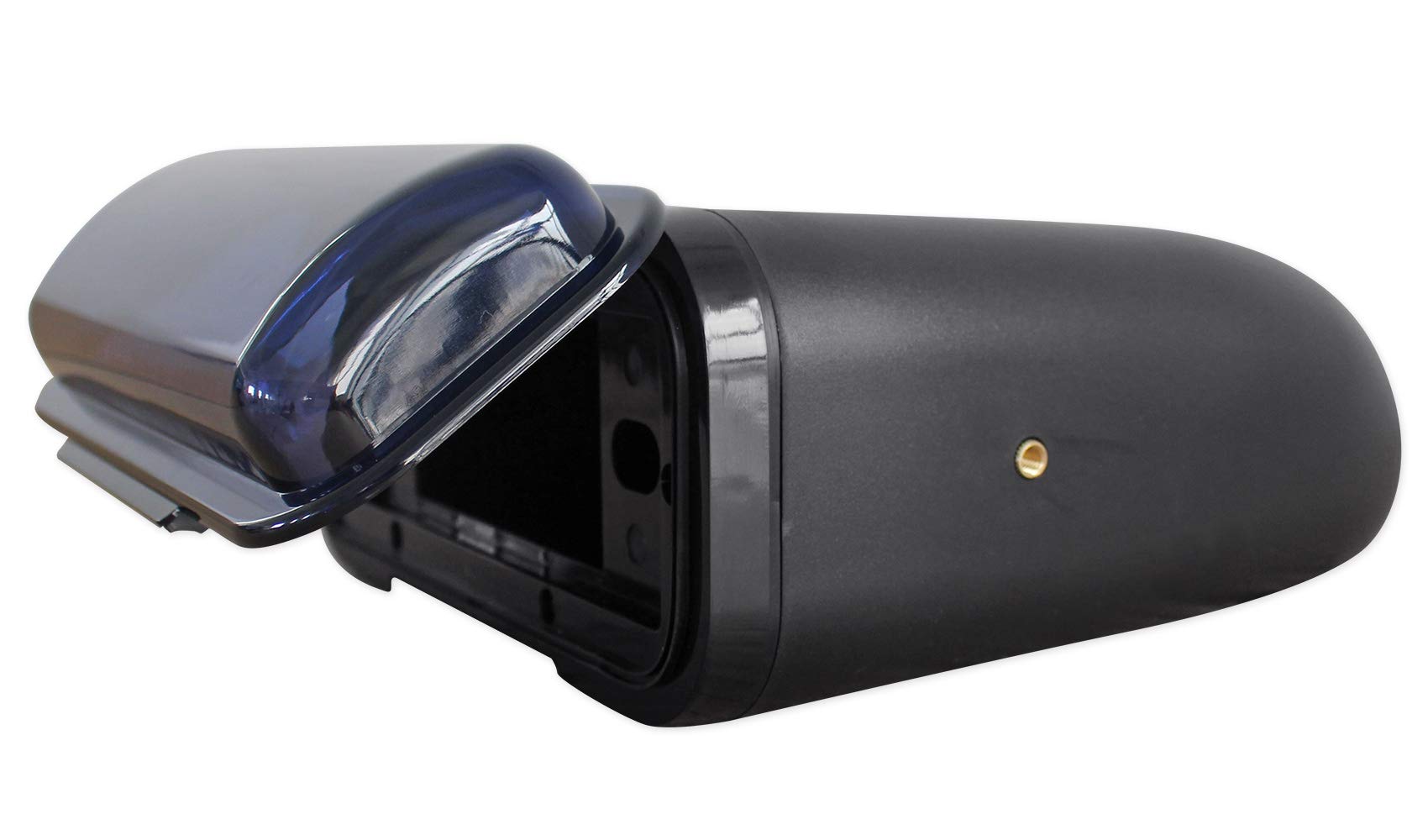Rockville Rmh200b Single Din Marine Receiver Waterproof Gimbal Housing Black