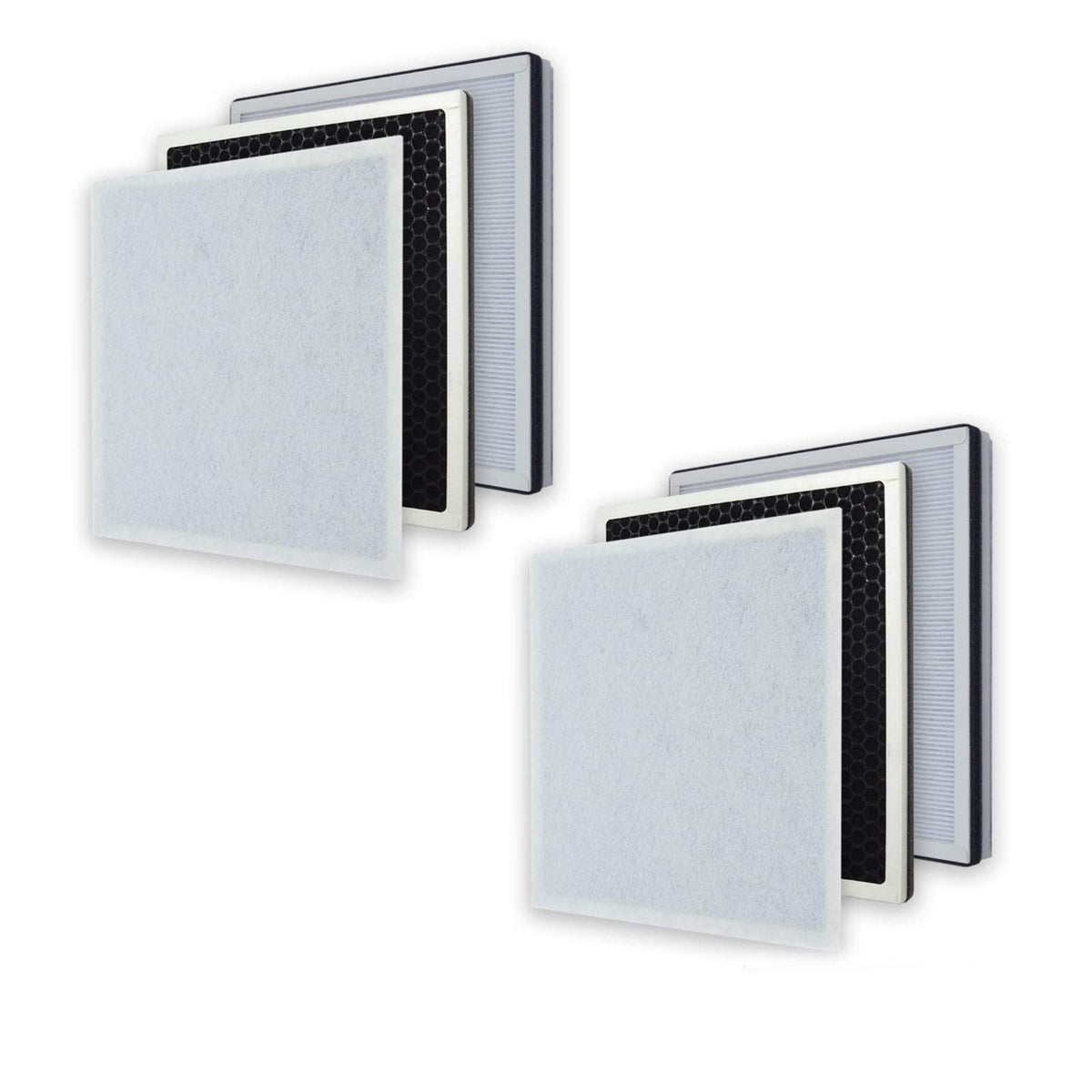 Pureburg Replacement True Hepa Filter Compatible With Invisiclean Aura Ic 5018 Aura Ii Ic 5018 Sensa Ic 5120 Air Purifiers,H13 4