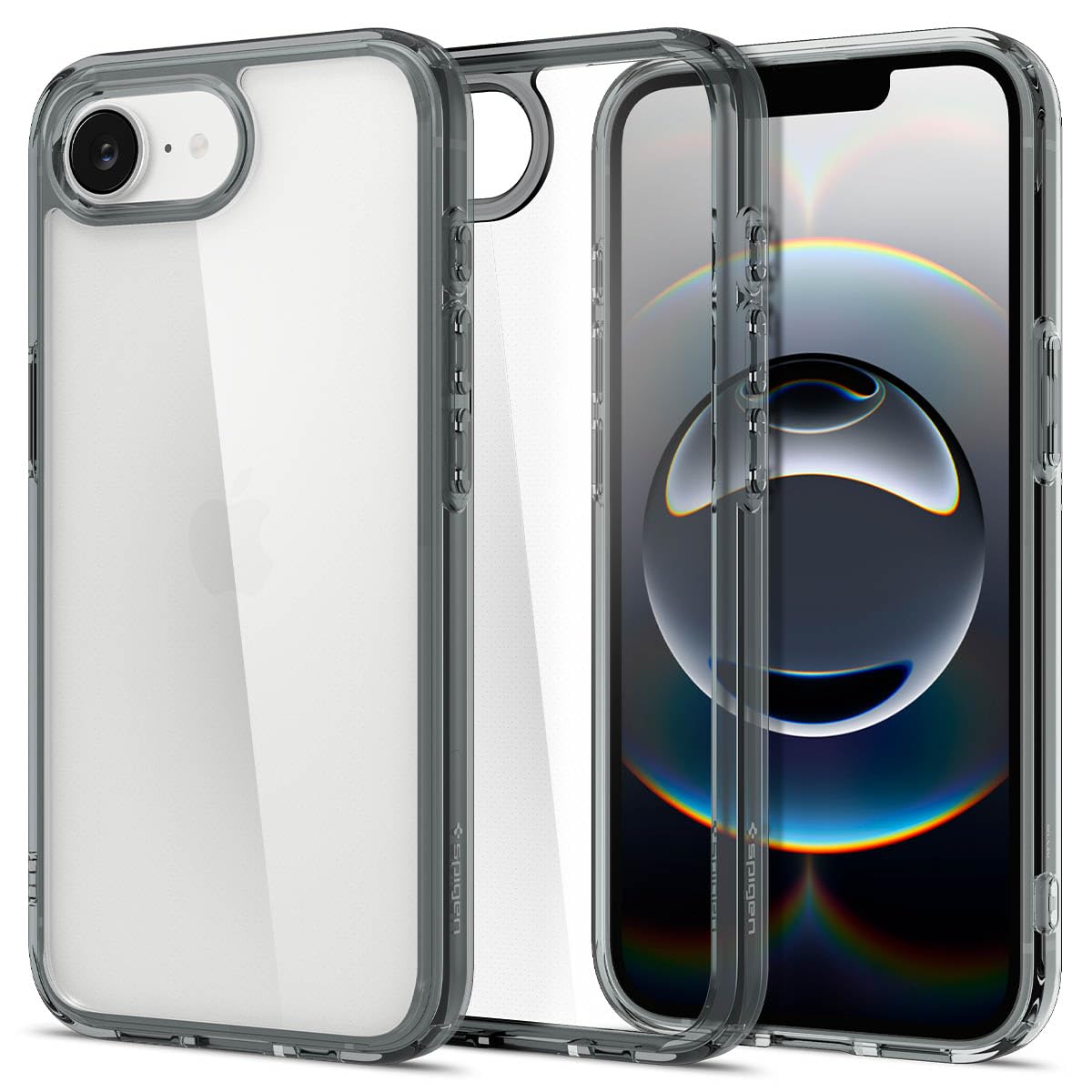 Spigen for iPhone 17e / 16e Case, Ultra Hybrid [No Magnet Ring][Anti-Yellowing] - Space Crystal