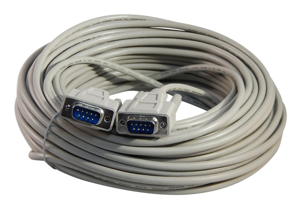 Your Cable Store 75 Foot Db9 9 Pin Serial Port Cable Male/Male Rs232