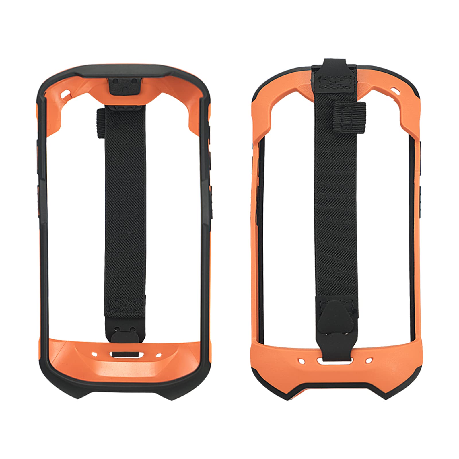 Protective Cover Bumper Case Rugged Boot With Hand Strap For Zebra Tc51 Tc510K Tc52 Tc56 Tc57 Orange