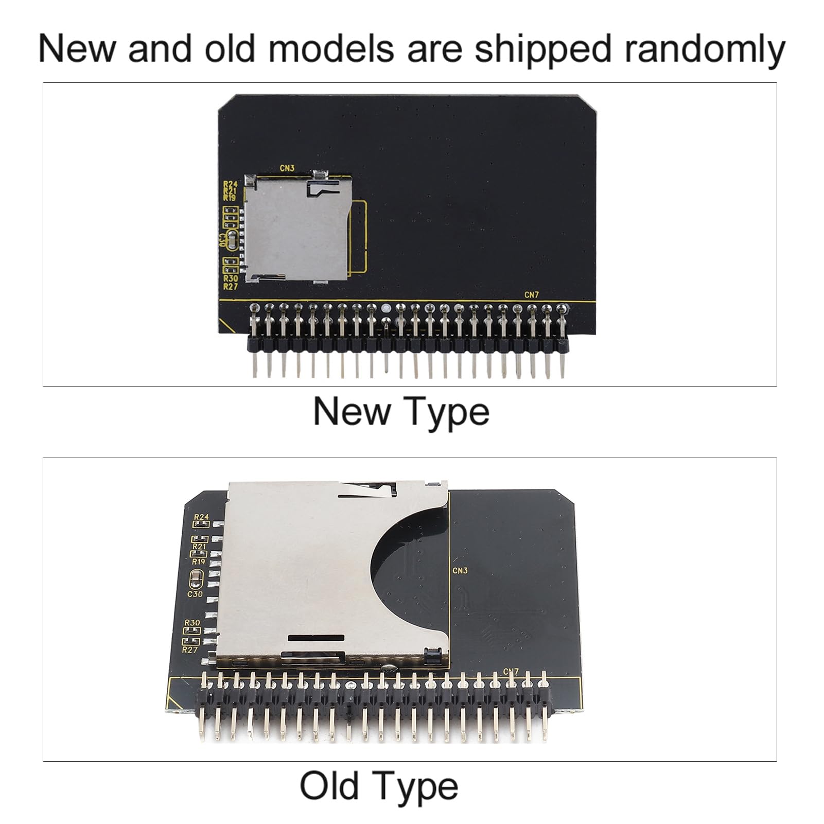 Ashata Sd To Ide Adapter, Tf Memory Card To Ide 44Pin Male Adapter Support Dma And Ultra Dma Mode